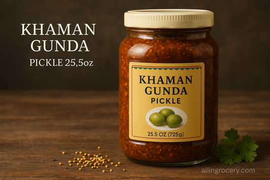 Khaman Gunda Pickle: A Taste of Gujarati Tradition & Zesty Flavor