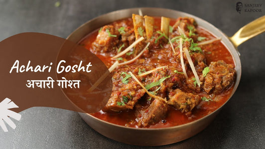 Spice Up Your Weeknight: Easy Achari Gosht with Multigrain Roti & a Sweet Chocolate Finish!