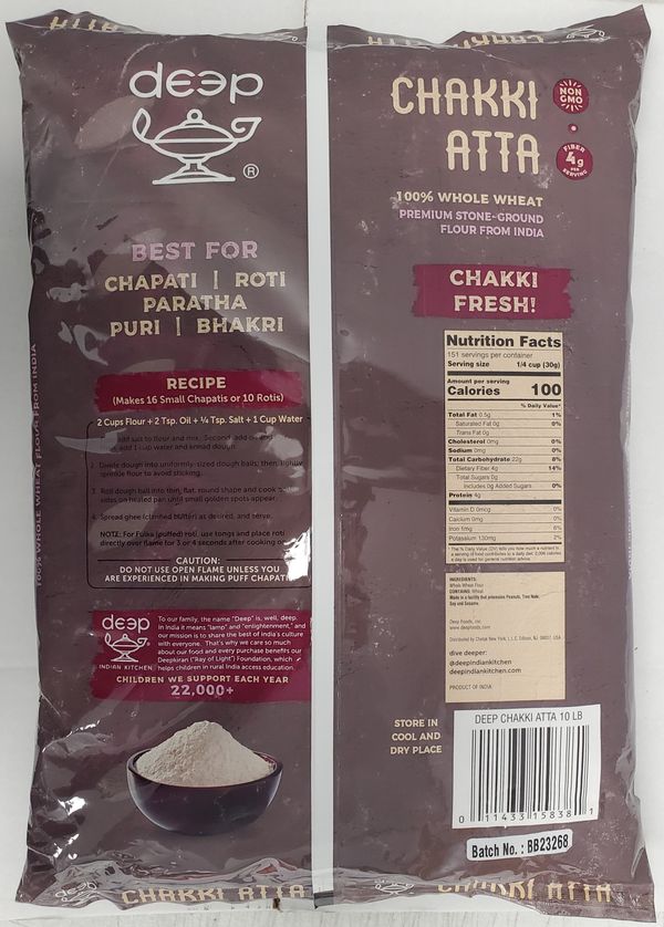 Chapati Flour(Chakki Atta)10lb