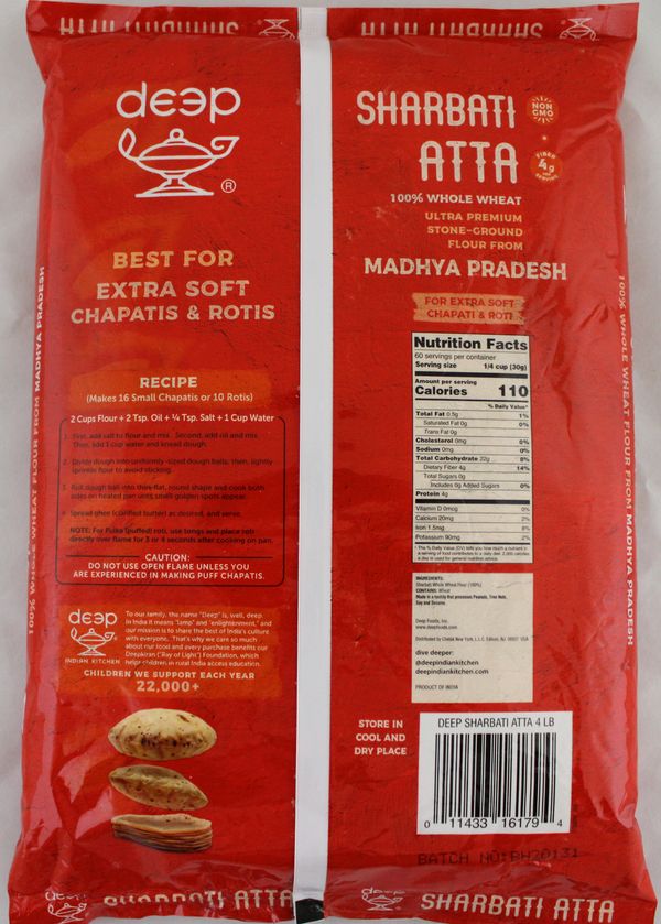 Sharbati Atta 4 Lbs