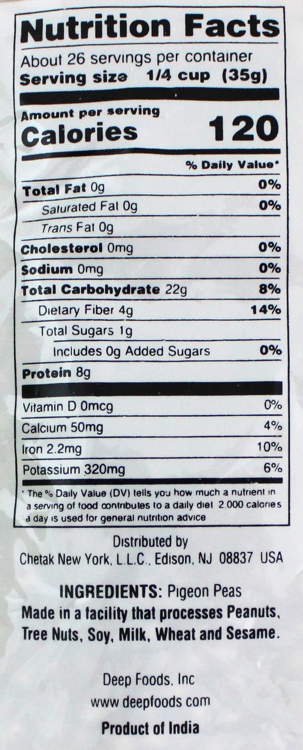 Toor Whole 2Lb