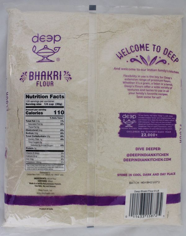 Bhakri Flour 8lb