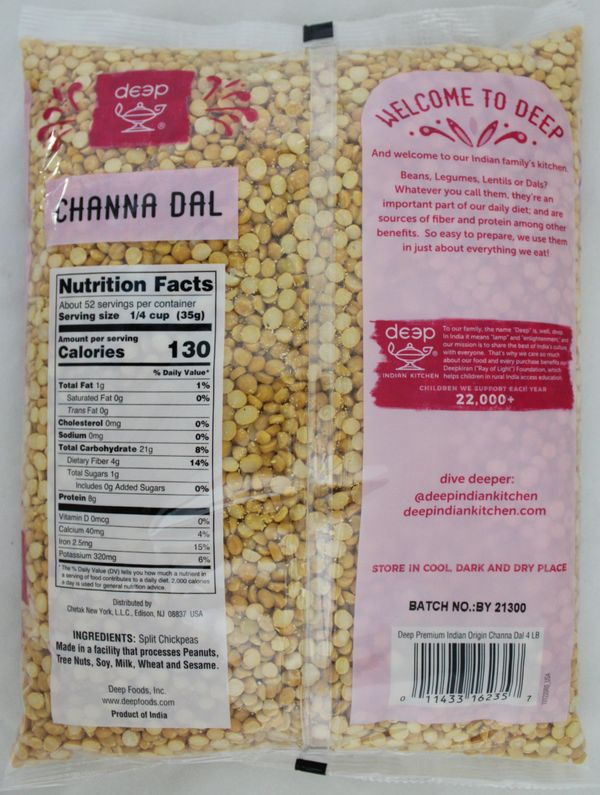 ChannaDal-Premium Indian Origin 4Lb