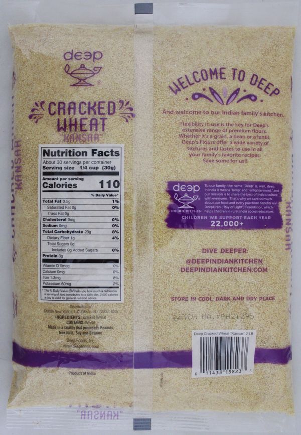 Cracked Wheat (Kansar) 2lbs