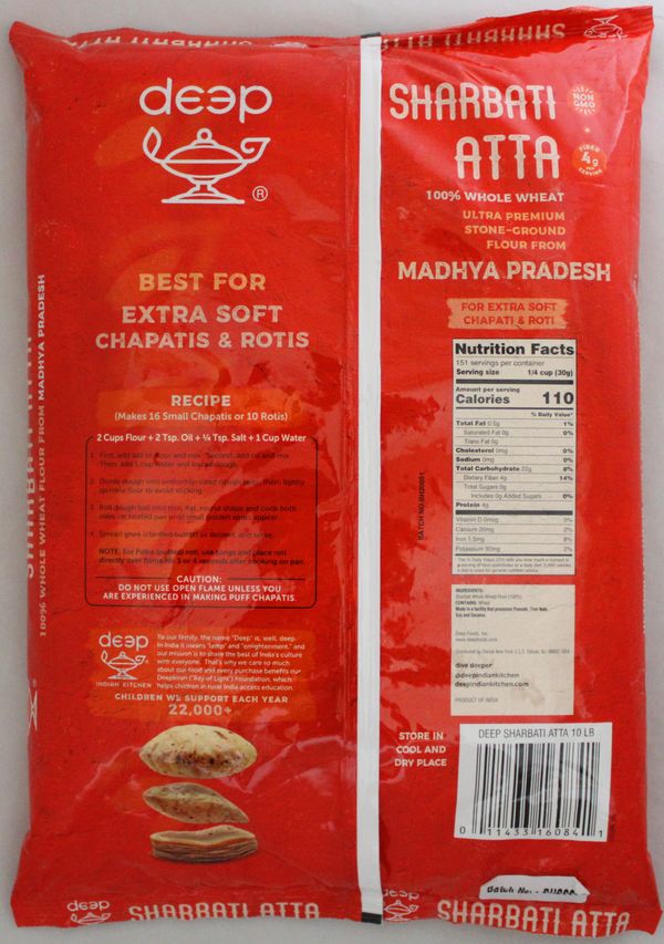 Sharbati Atta 10 lbs