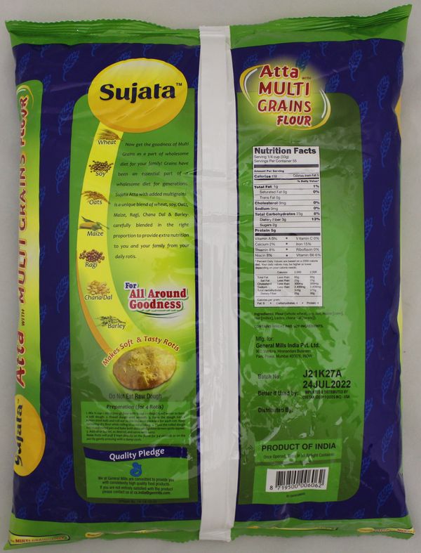 Atta with Multigrains Flours 4 lb