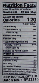 Toor Dal Dry 2 lb