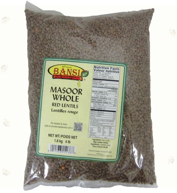 Masoor Whole 4lb