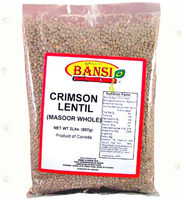 Masoor Whole 2lb