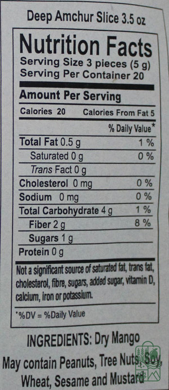 Amchur Slice 3.5oz