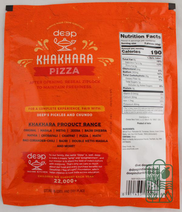 Bajri Dhebra Khakhra 6.3oz.