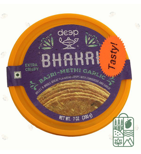 Bajri Methi Garlic Bhakri 7Oz