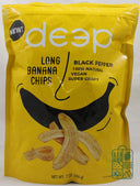 Black Pepper Long Banana Chips 7 Oz