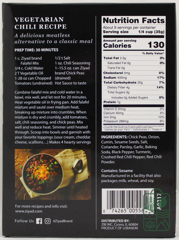 Falafal Mix 12 oz.