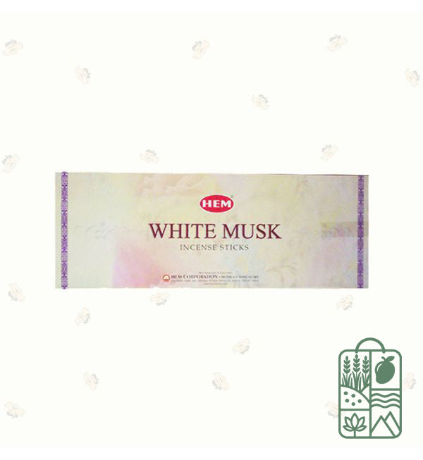 Hem White Musk Agarbatti 6Hx x 12