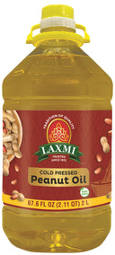 Laxmi Peanut Oil (2 Ltr) Bottle Front Picture
