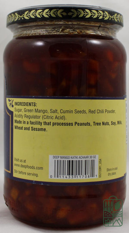 Mango Titbit Sweet Katki Pickle30oz