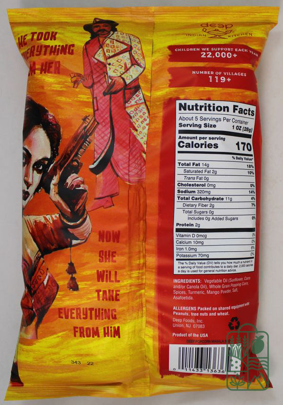 Masala Popcorn 5 oz