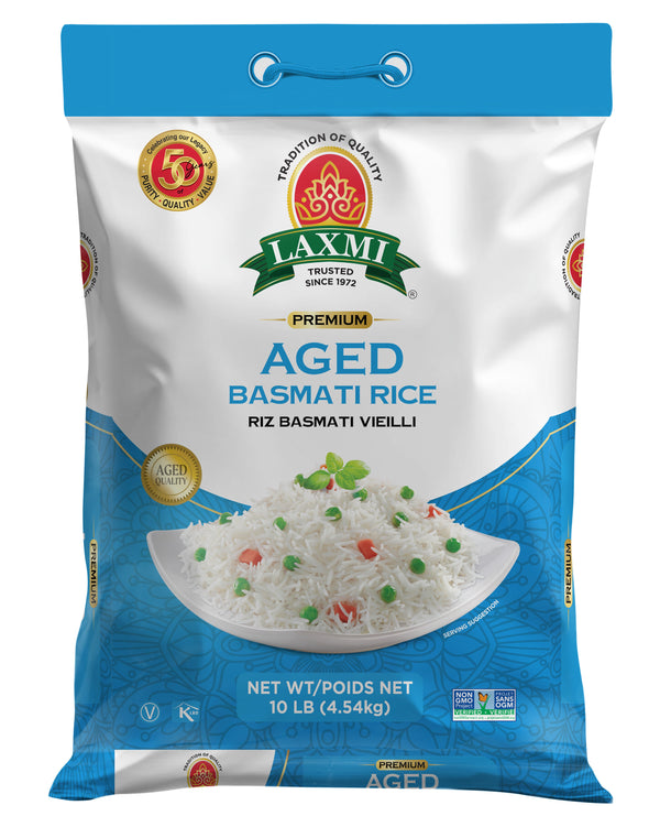Laxmi Aged Basmati Rice (10 lb)