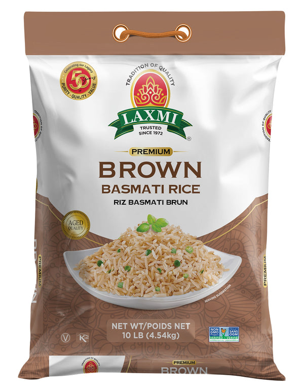 Laxmi Brown Basmati Rice (10 lb)
