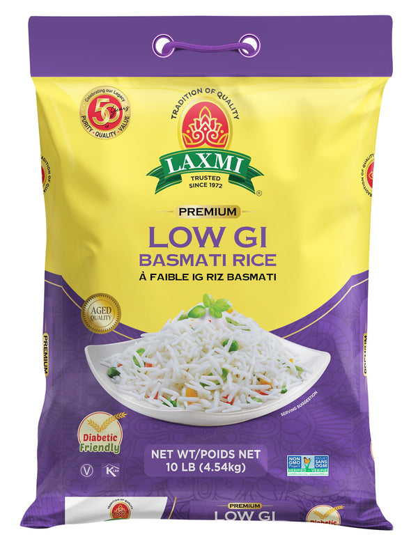 Laxmi Low Gi Basmati Rice (10 lb)