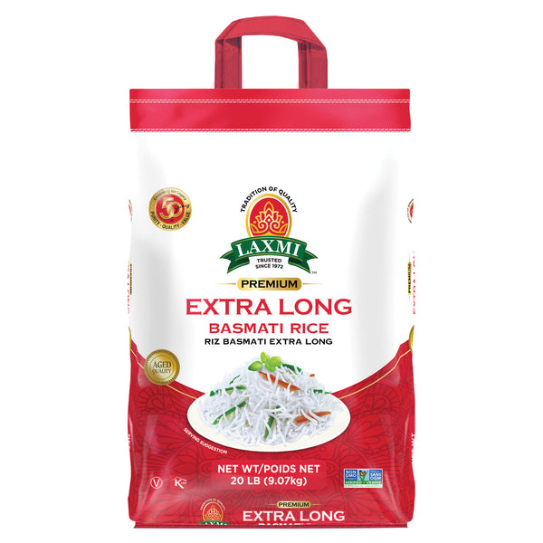 Laxmi Extra Long Basmati Rice (20 lb)