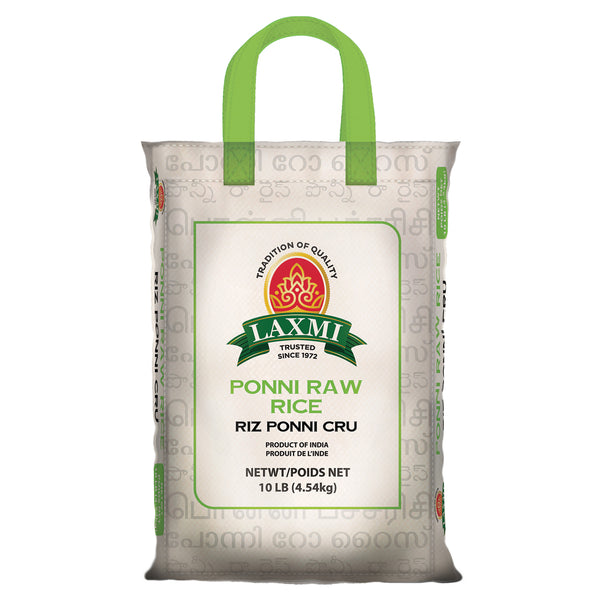 Laxmi Ponni Raw Rice (10 lb)