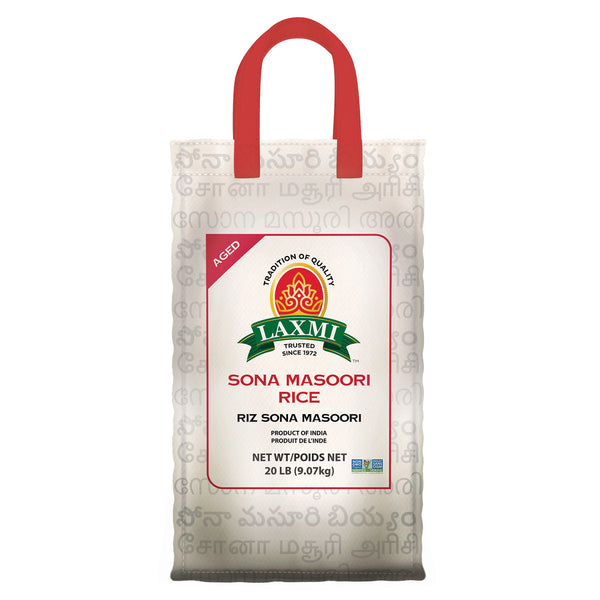 Laxmi Sona Masoori Rice (20 lb)