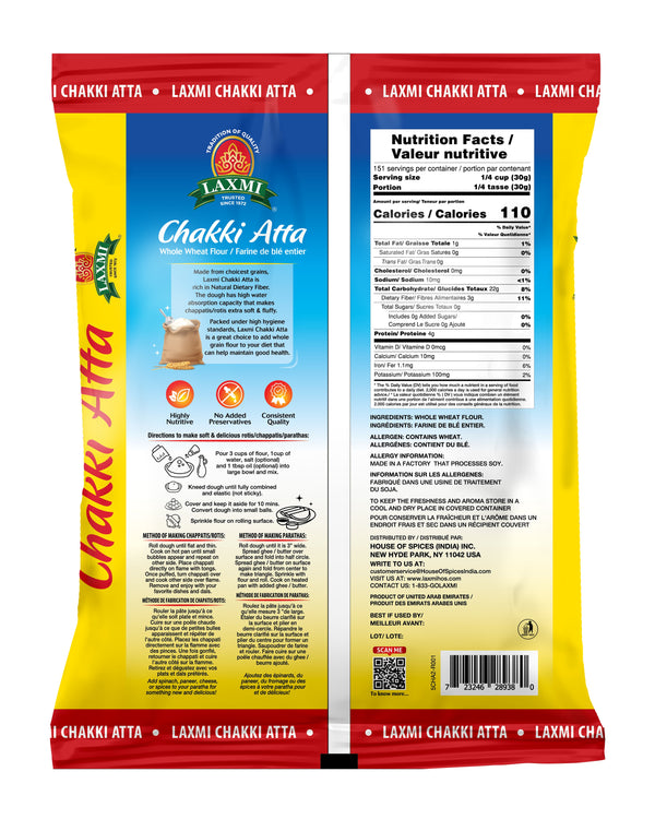 Laxmi Chakki Atta (10 lb)