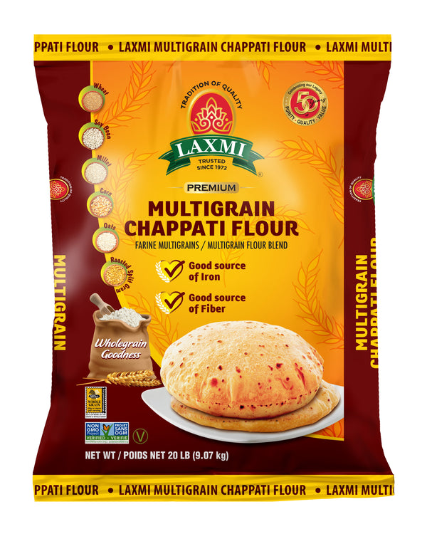 Laxmi Multigrain Chapati Flour (20lb)