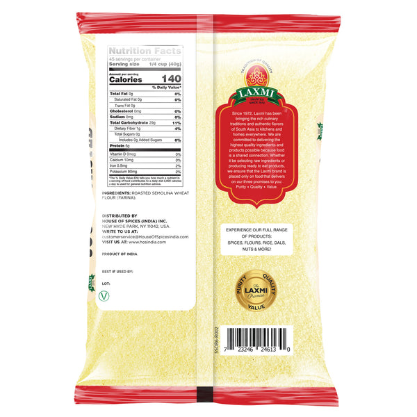 Laxmi Roasted Sooji (4 lb)