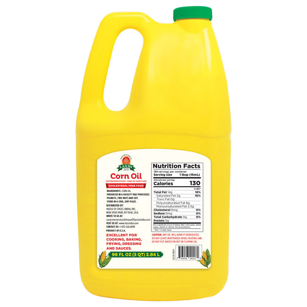 LAXMI CORN OIL Bottle Back Picture