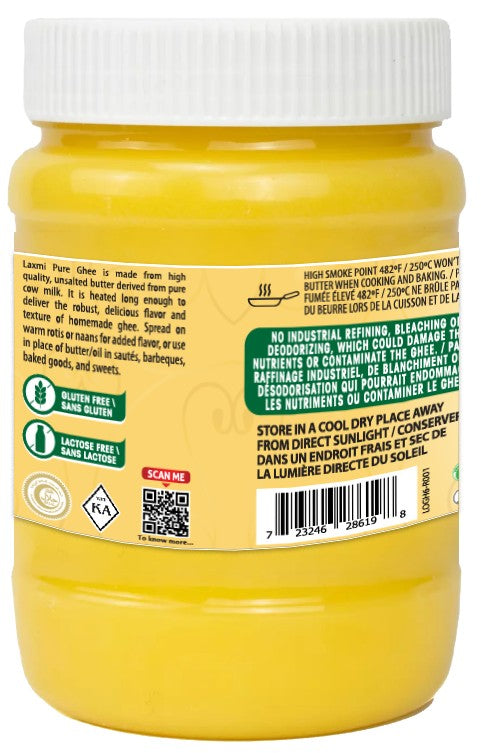 Laxmi Butter Ghee (14 Fl Oz)
