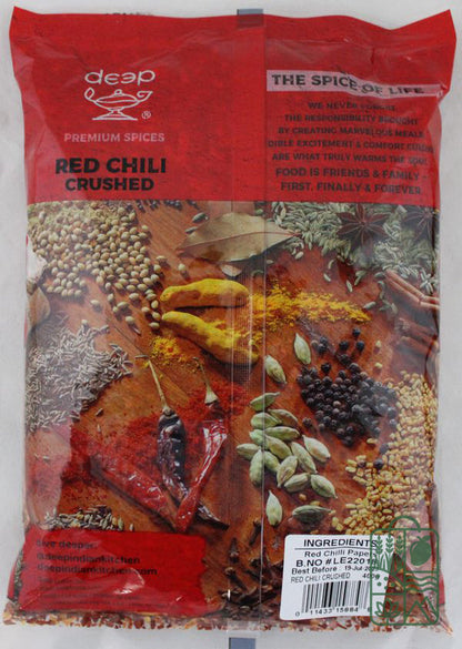 Red Chilli Crushed 14oz