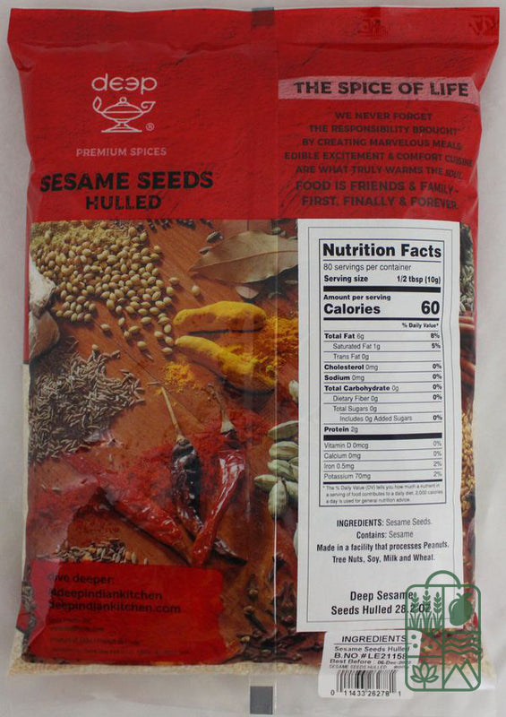 Sesame Seeds - Hulled 28.2 Oz