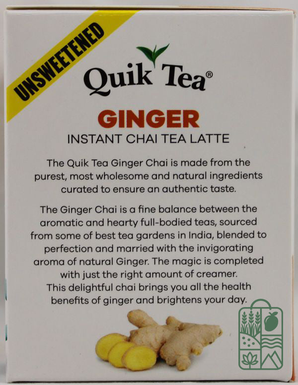 Unsweetened Ginger Chai 5.64oz.